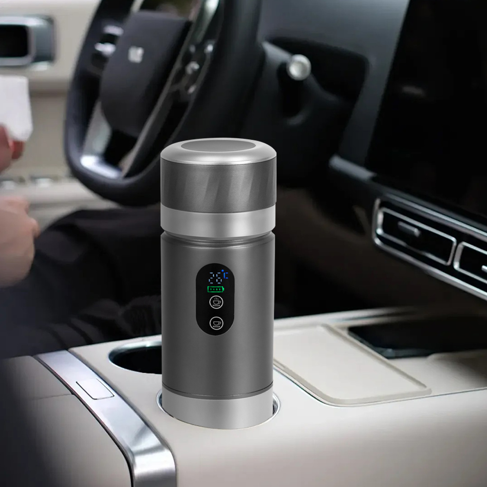 Coffee & Tea Difabis - Machine à café expresso portable auto-chauffante