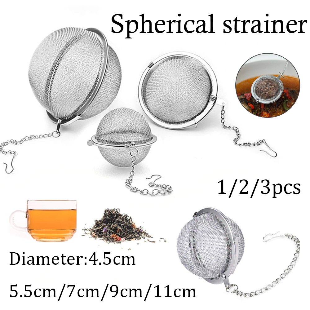 Tea Strainer Mesh - Infuseur à thé en acier inoxydable,