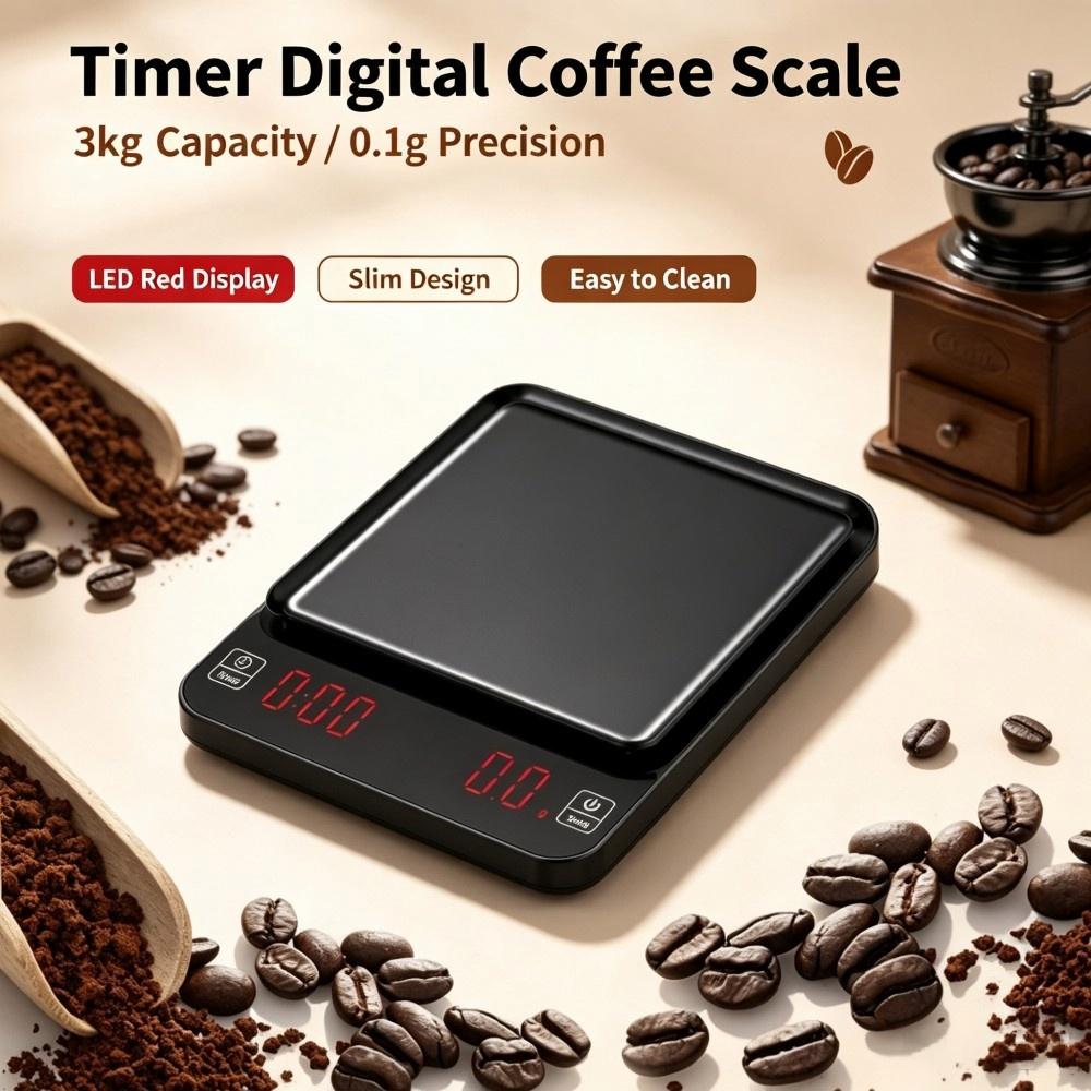 Coffee & Tea Difabis - Balance à café numérique de haute