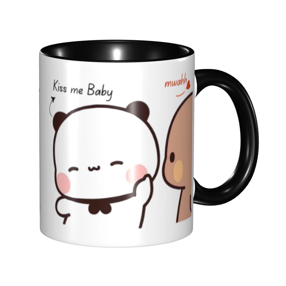 Coffee Tea With Me - Personnalisé Kiss Me bébé Mwah Bubu
