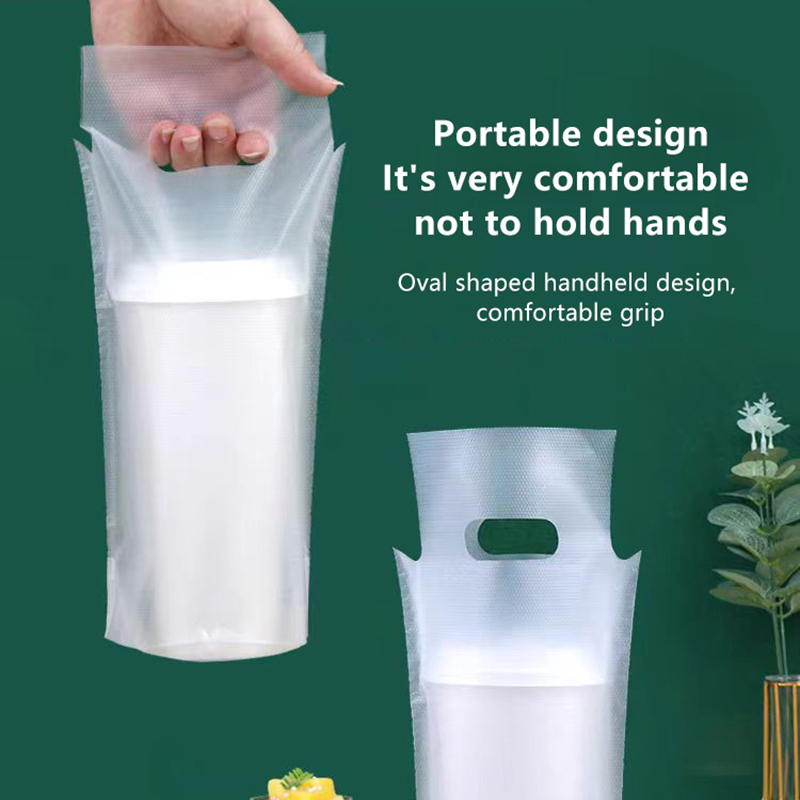 Coffee Tea Bags - 100 sacs en plastique jetables pour