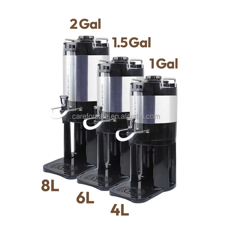 Water Tea And Coffee - Distributeur de café portable en acier