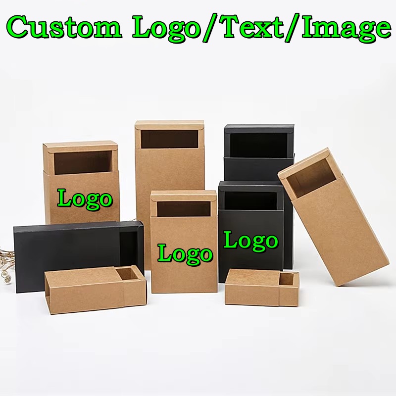 Coffee Tea Drawer Organizer - 20 boîtes pliables en carton kraft