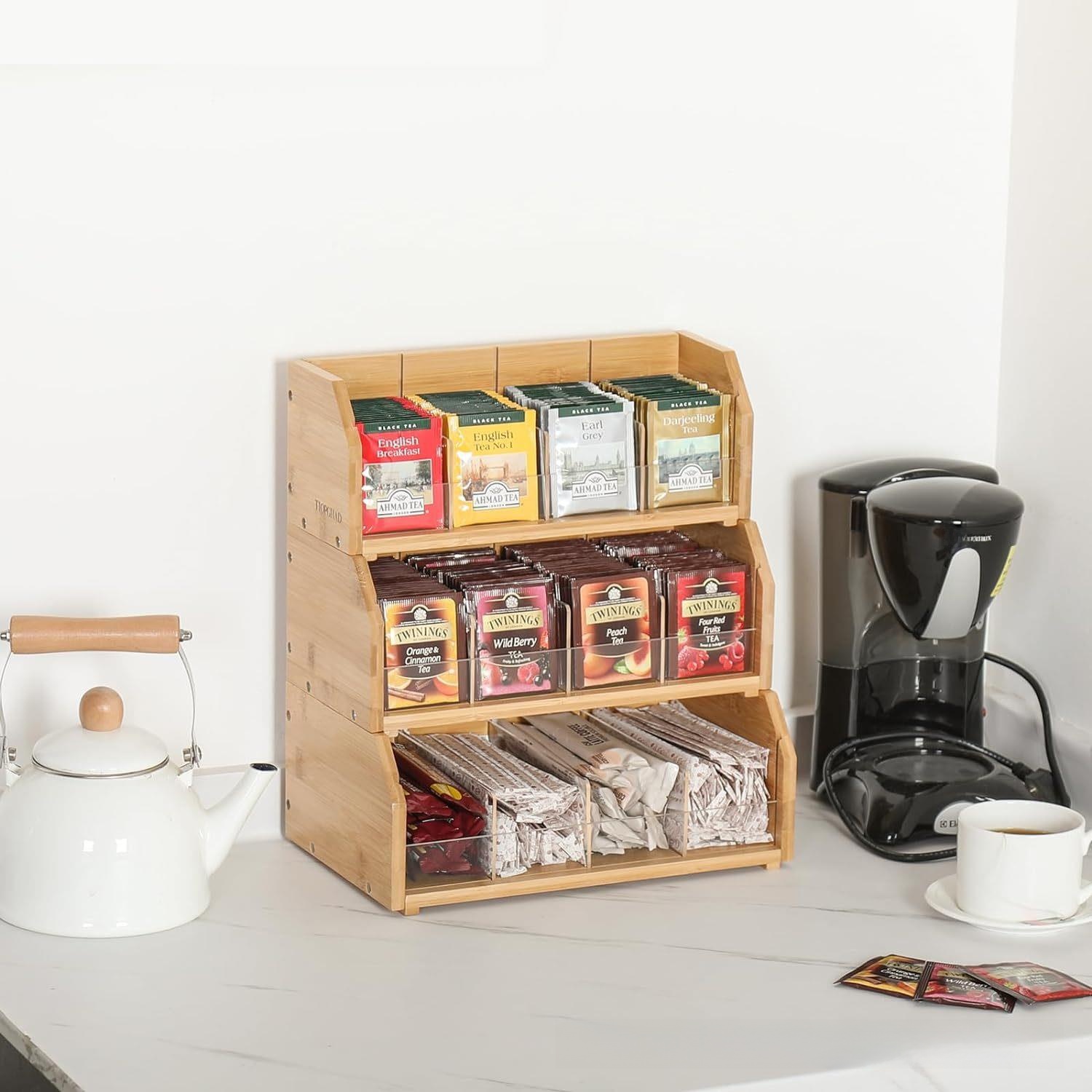 Coffee Tea Bags - Boîte de rangement pour sachets de