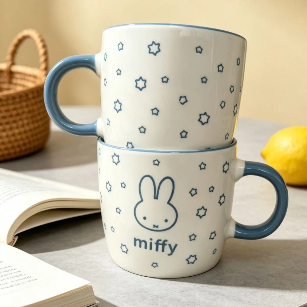Coffee Tea Shop - Mug en céramique Miffy mignon, tasse