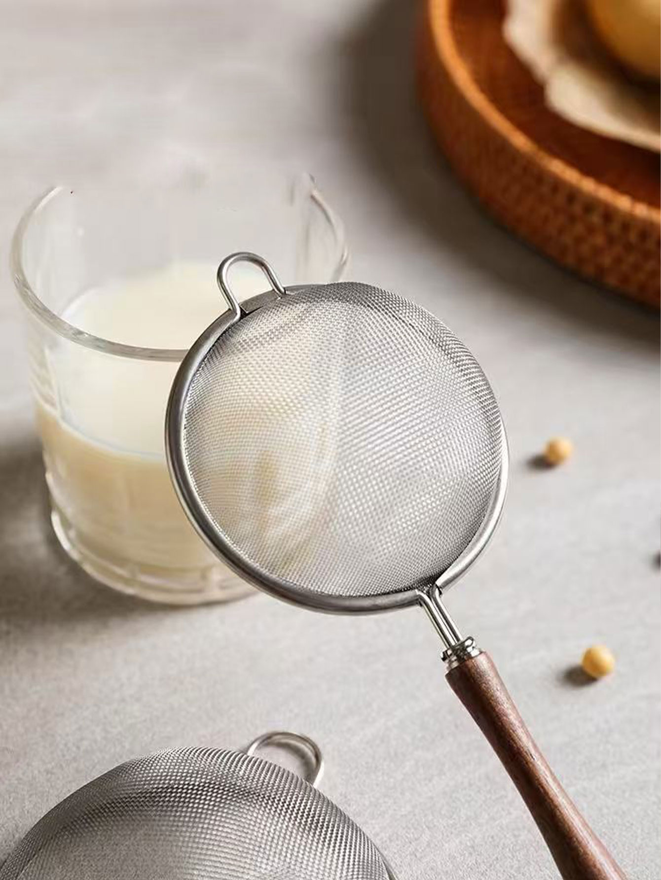 Passoire à lait de soja en aci - Tea Strainer Mesh avis et prix