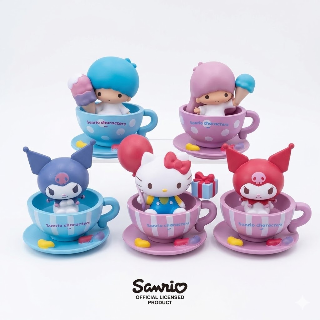 Figurines Sanrio sous licence, - Coffee Tea Shop avis et prix