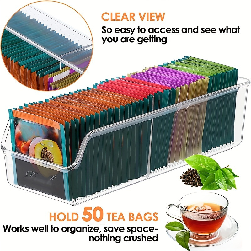Boîte de rangement transparent - Coffee Tea Bags avis et prix