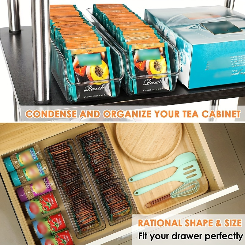 Boîte de rangement transparent - Coffee Tea Bags avis et prix