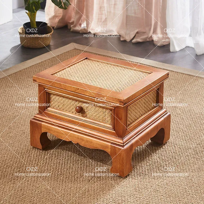 Table basse en bois massif sty - Coffee Tea Thai avis et prix