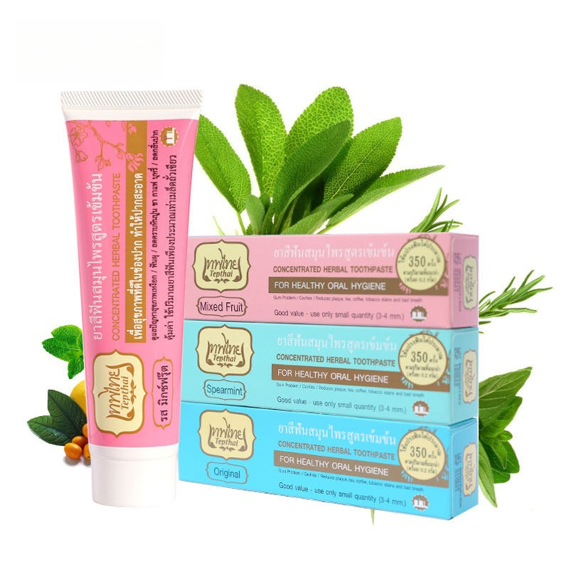 Dentifrice concentré aux herbe - Coffee Tea Thai avis et prix