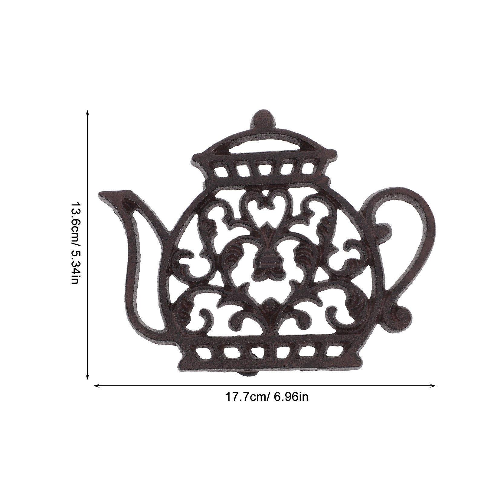 Sous-plat en fonte en forme de - Cast Iron Teapot avis et prix