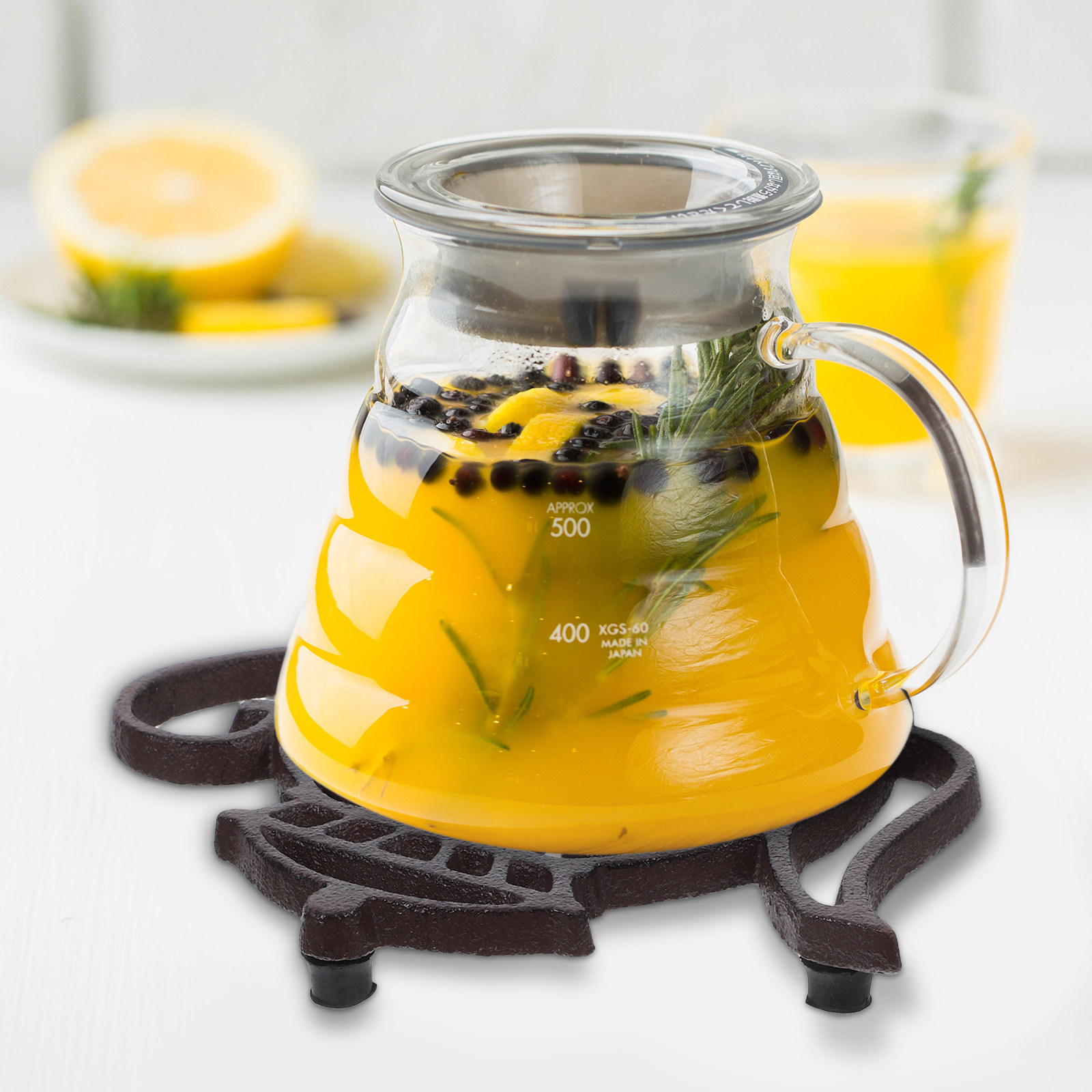 Sous-plat en fonte en forme de - Cast Iron Teapot avis et prix