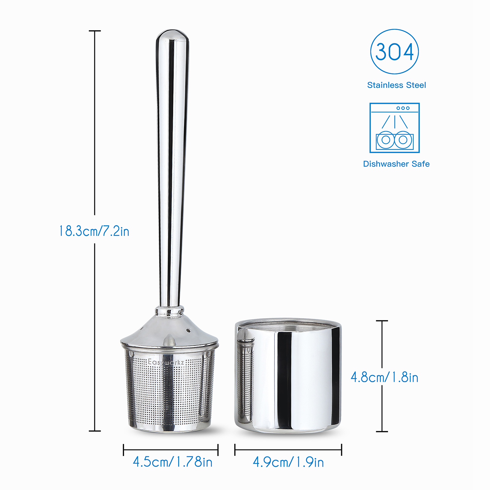 Infuseur à thé en acier inoxyd - Tea Strainer Mesh avis et prix