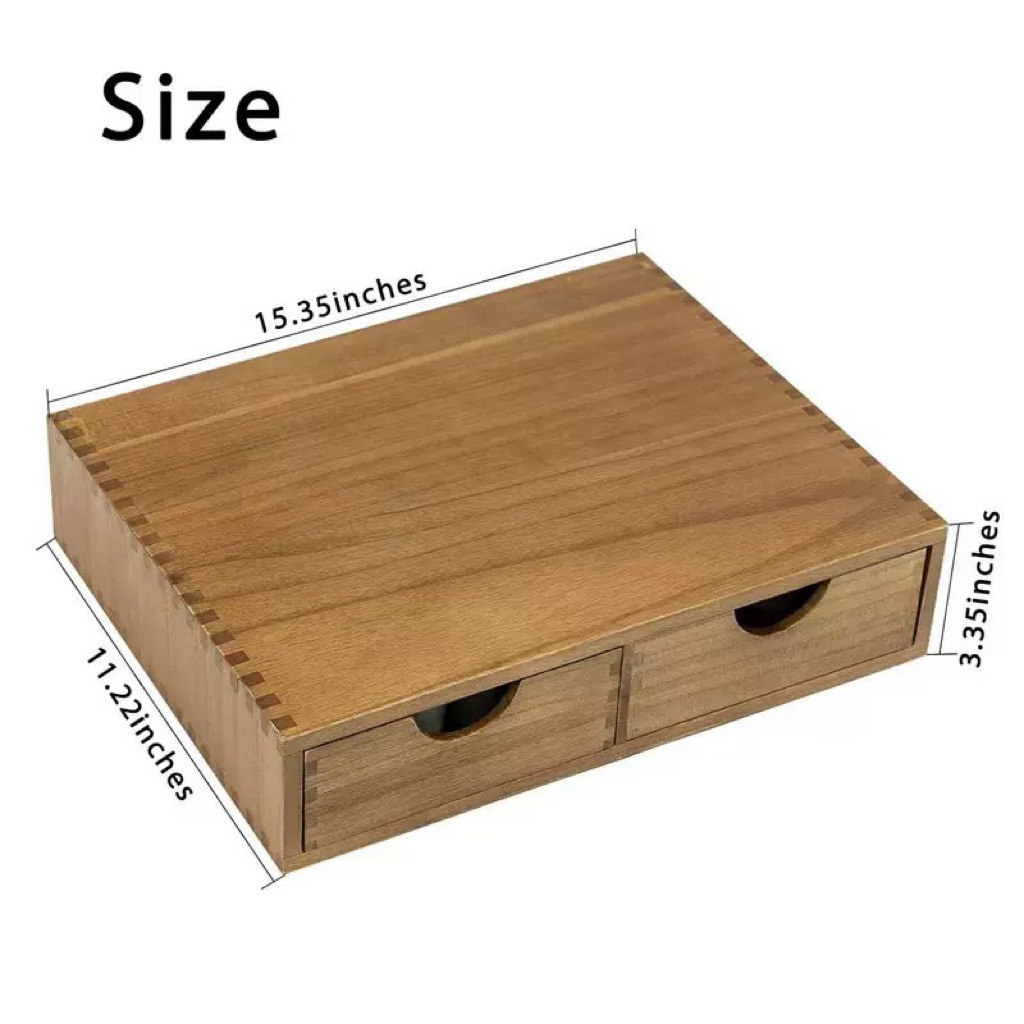 Base minimaliste en bois massi - Coffee Tea Drawer Organizer avis et prix