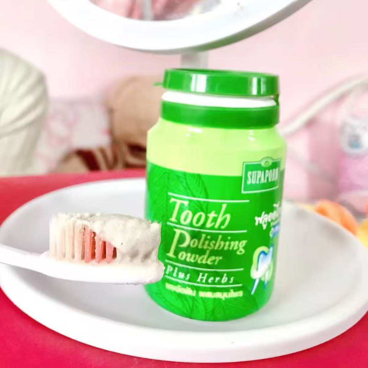 Poudre dentifrice à base de pl - Coffee Tea Thai avis et prix