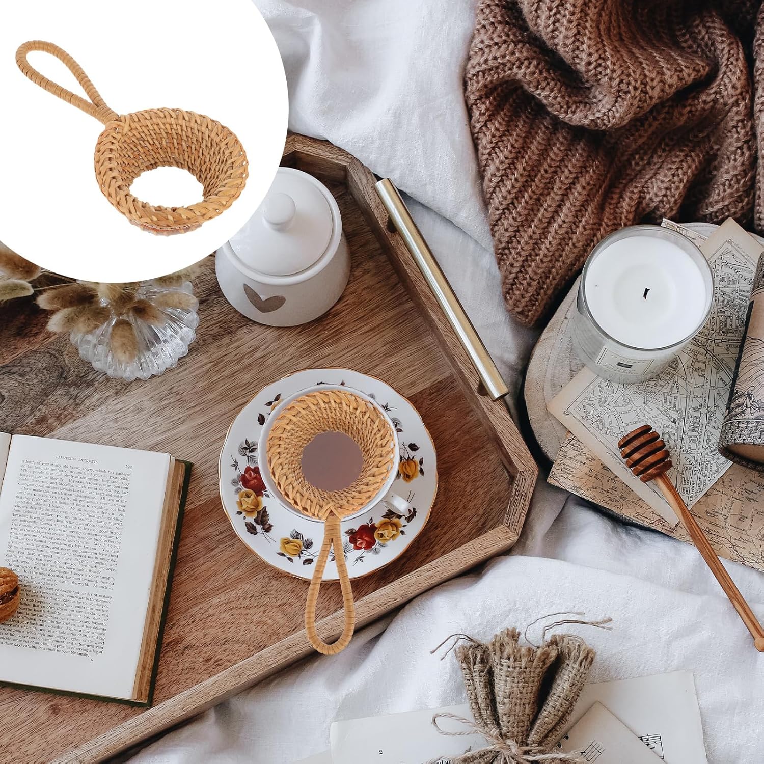 Infuseur à thé en rotin fait m - Tea Strainer Mesh avis et prix
