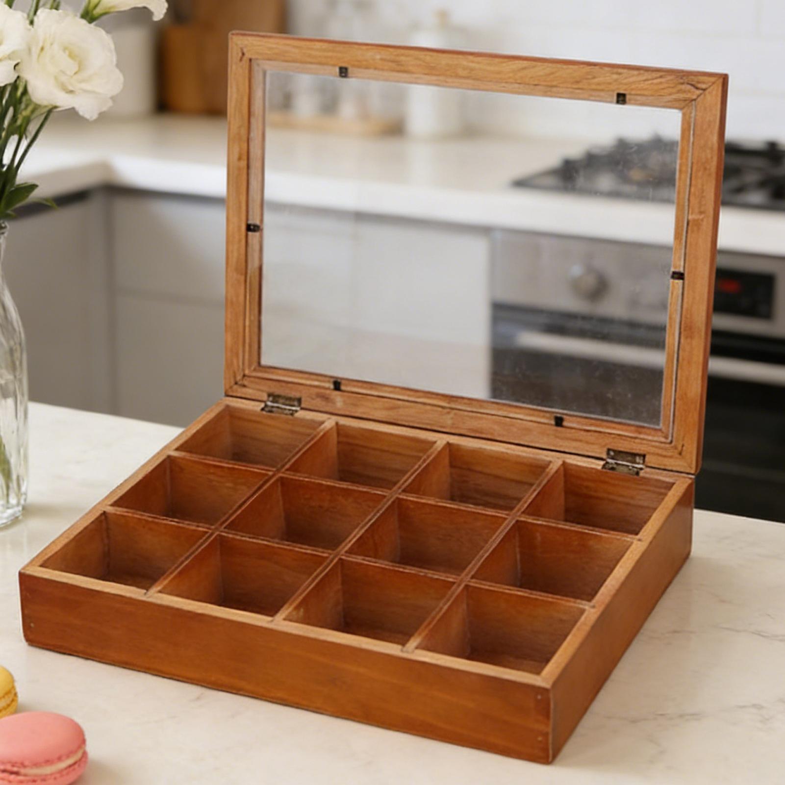 Boîte de rangement pour sachet - Coffee Tea Drawer Organizer avis et prix