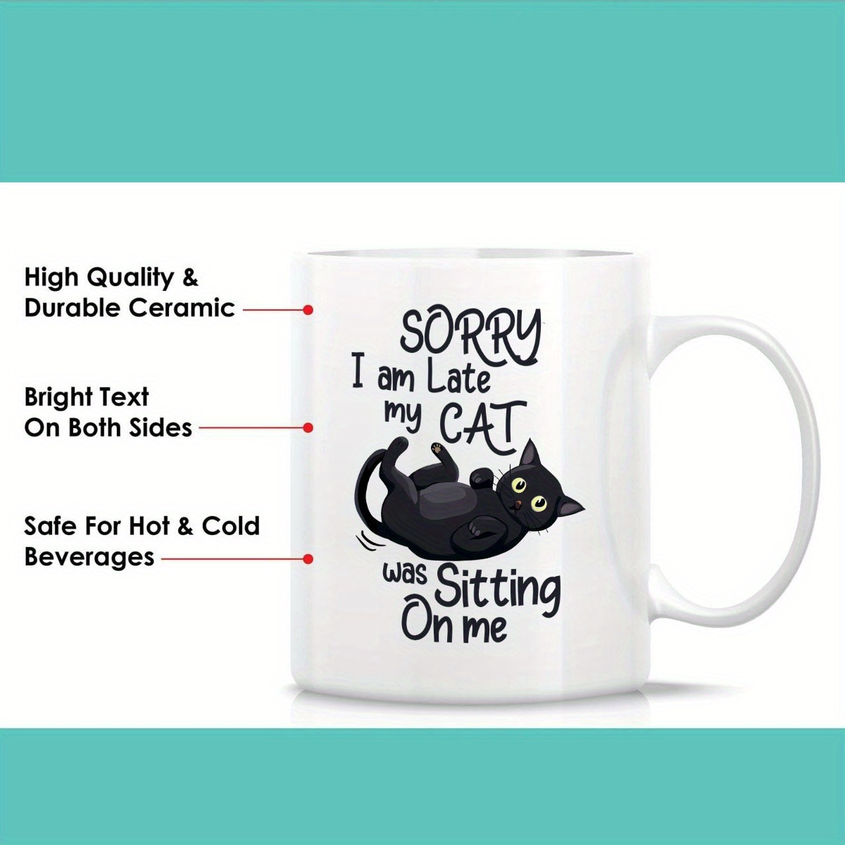 1 tasse en céramique en forme  - Coffee Tea With Me avis et prix