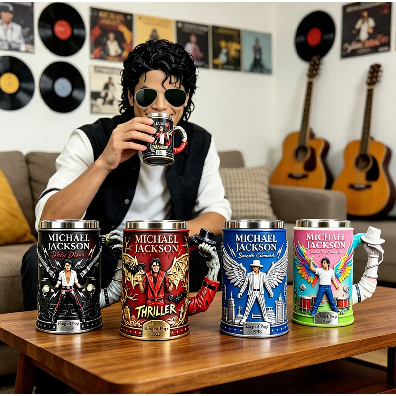 Tasse en résine 3D Michael Jac - Coffee Tea Shop avis et prix