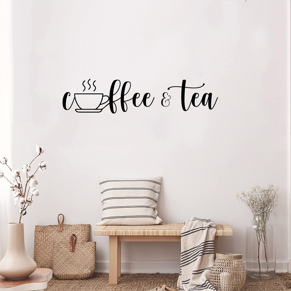 Autocollant mural en vinyle Lo - Switching Coffee To Tea avis et prix