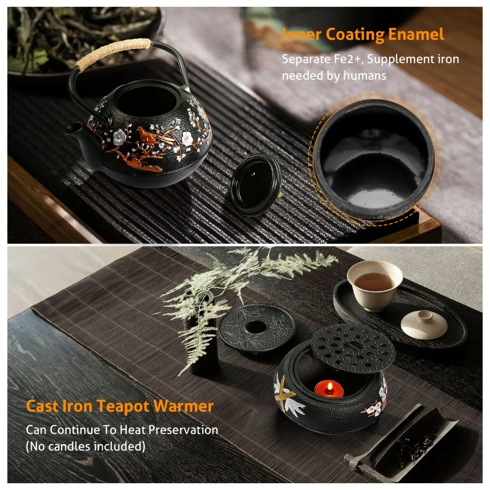 Ensemble de théière en fonte a - Cast Iron Teapot avis et prix