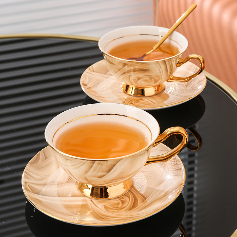 Ensemble de soucoupes de tasse - Coffee Tea Gift avis et prix
